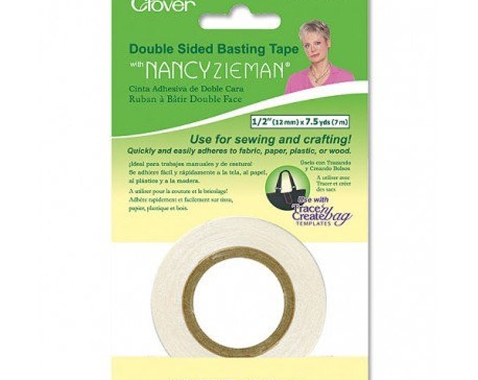 Double Sided Basting Tape to Make Hooping Your Fabric for Etsy