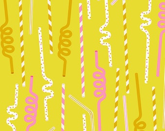 ¡En existencia! Pajitas de cono de azúcar en color citrón de Kimberly Kight para Ruby Star RS3064 11. Se venden en incrementos de media yarda, se cortan de forma continua