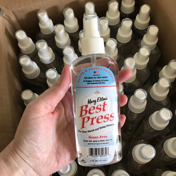 Mary Ellen's Best Press Scent Free Spray Starch 6oz Bottle With Cap 