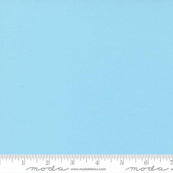 Moda Bella Solid in Tranquil Aqua 9900 186 - Sold in Half Yard Increments, Cut Continuously