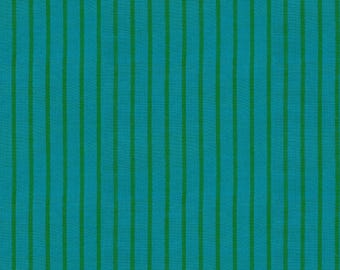 Ruby Star Society Warp & Weft Mystic Fable Turquoise Apron Stripe RS4123 16 - Fabric Priced by Half Yard Increments, Cut Continuously