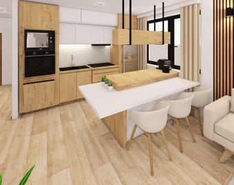 Personalized Digital Interior & Exterior Design | 3D Renderings + Floor Plans + Shopping Guide + Video presentation