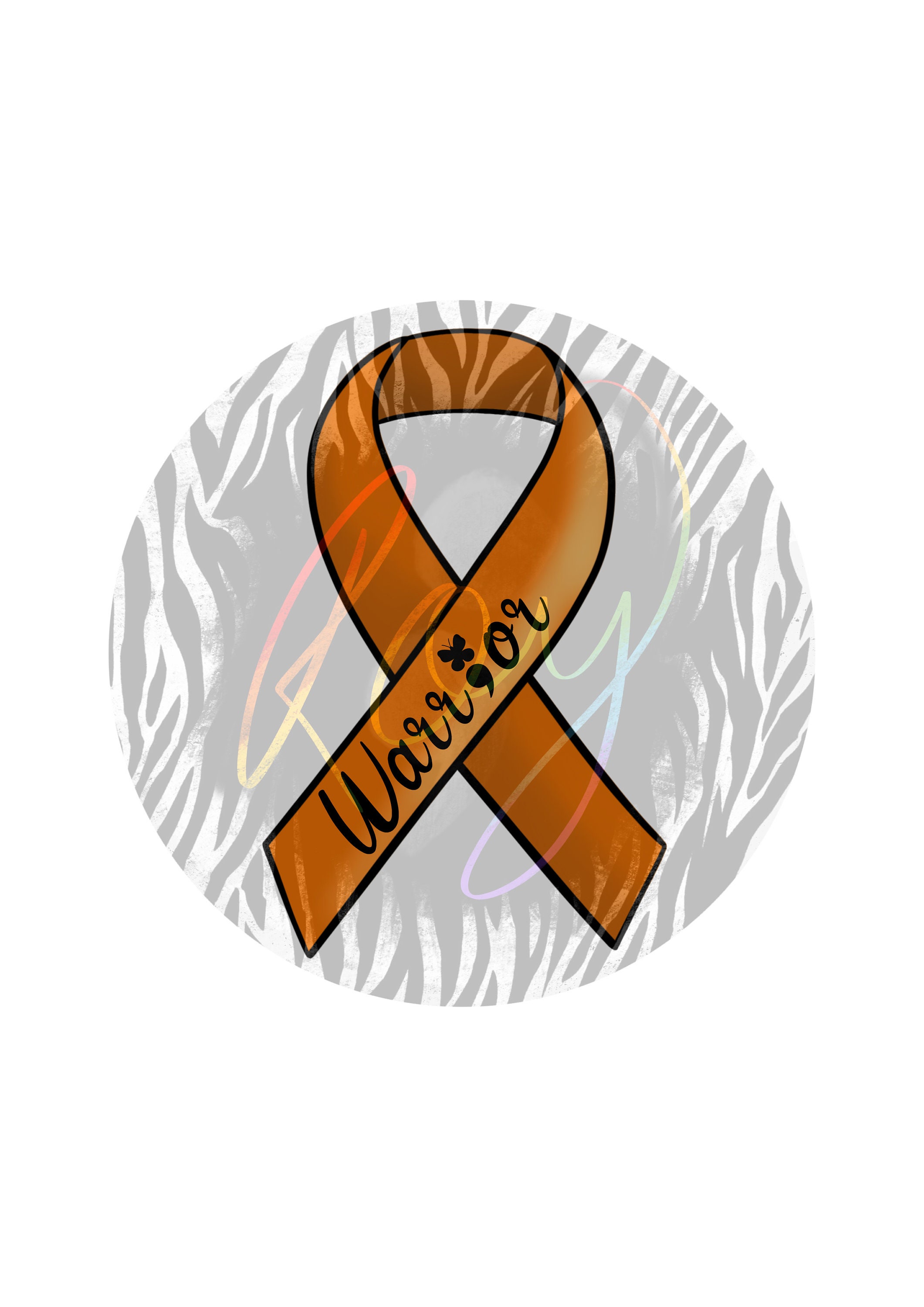 Downloadable Warrior Ribbon Design Etsy