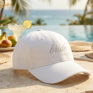 Embroidered Bride Dad Hat | Bachelorette Party Gift