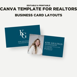 Luxury Real Estate Agent Branding Kit - Editable Canva Templates - Etsy
