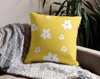 Daisies - Premium Pillow