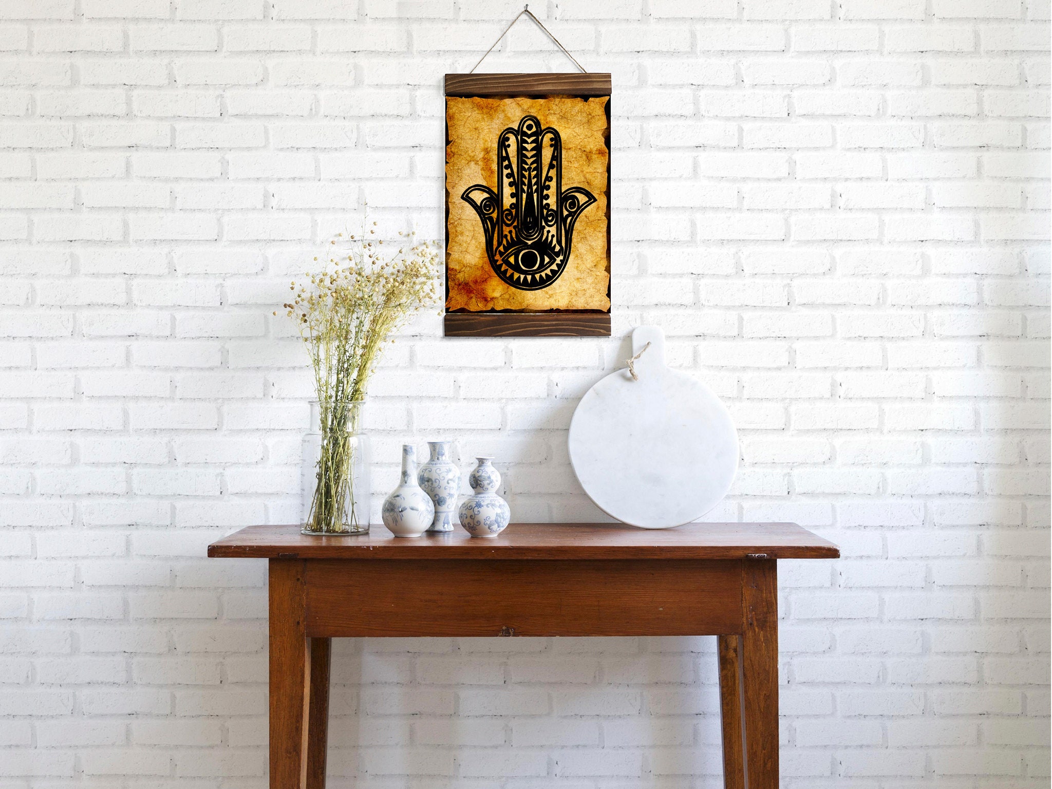 Hamsa Hand Charm Kabbalah Ancient Talisman Evil Eye Protection