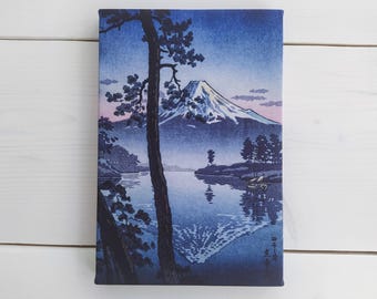 Fuji From Tago Bay - Tsuchiya Koitsu Print Edo Period Japanese Wall Art, Gallery Wrapped Canvas Print