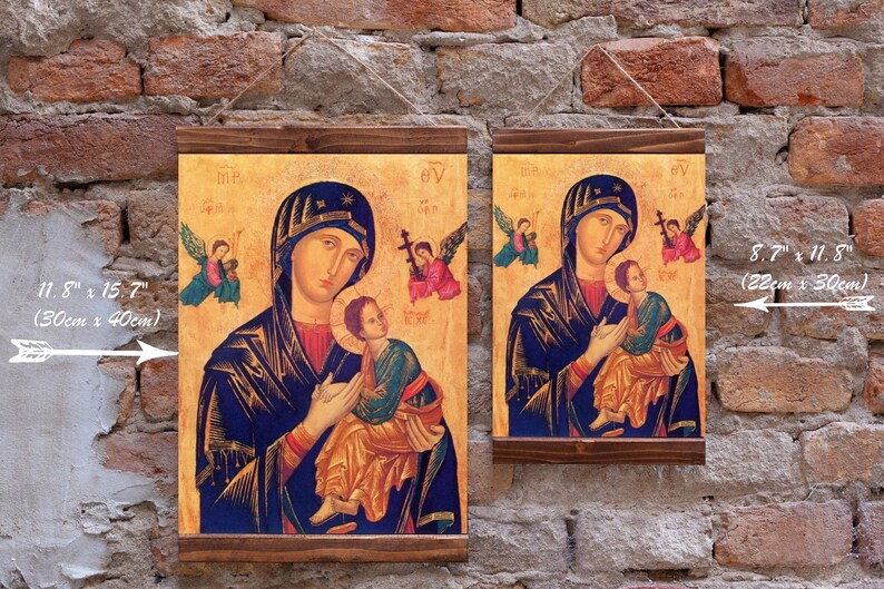 Our Lady of Perpetual Help Byzantine Icon Ca.13th Century or - Etsy