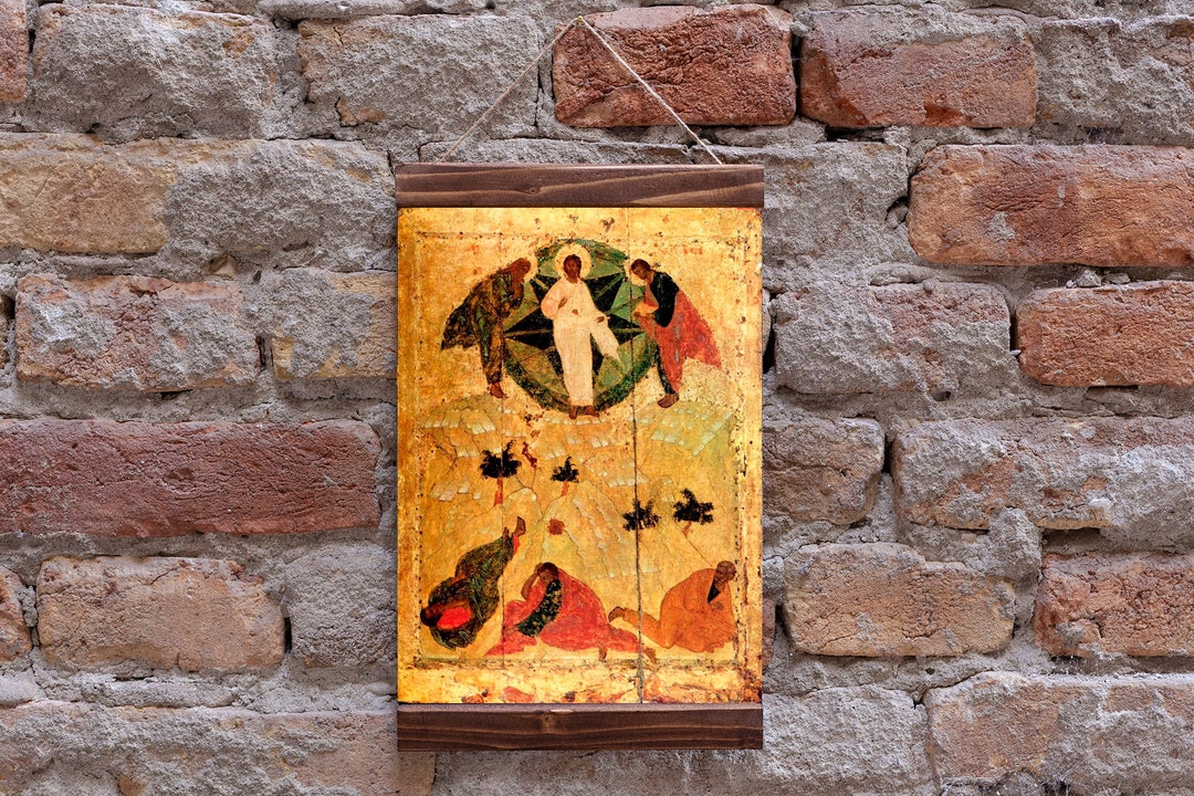 Transfiguration of Jesus by Andrei Rublev Преображение Господне Greek ...