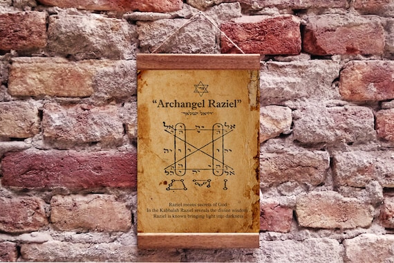 Archangel Raziel Secret of God Bring Light Into Darkness, Kabbalah
