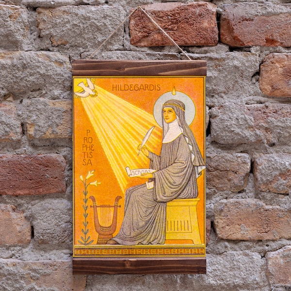 Hildegard of Bingen Icon - Etsy