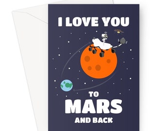 Mars zurück zum und dich liebe bis Ich liebe
