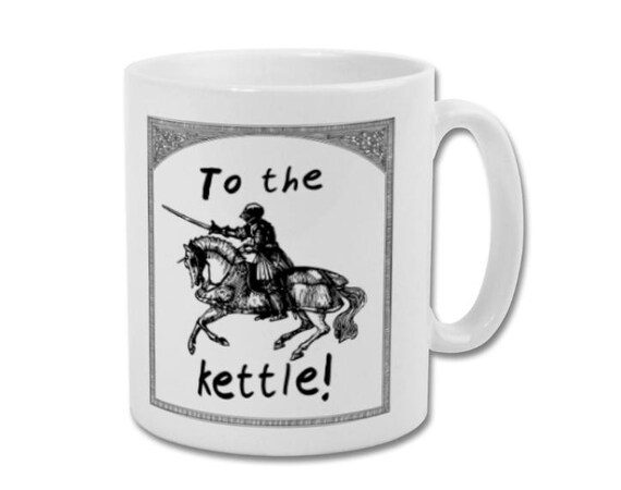 Zum Wasserkocher 10 Unzen Becher Geburtstag Büro Arbeit Geschenk Lustige Meme Tee Kaffee Mittelalterliche Alte Wirtshaus Ritter Britisch