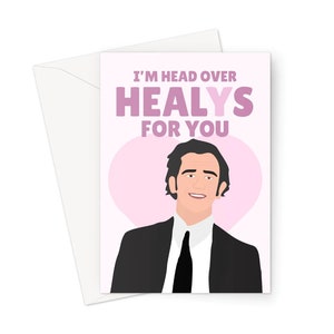 Estoy loco por ti, tarjeta de felicitación A5, aniversario, cumpleaños, Matty Healy, tacones, fan, amor, regalo, meme divertido, parejas, música en vivo, banda