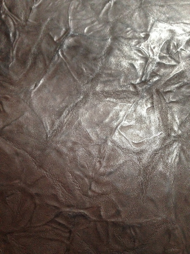 FREE SHIPPING ! Italian leather,Brown leather genuine sheep leather hide Real animal skin hide Brown Leather material for sewing 1.8 mm