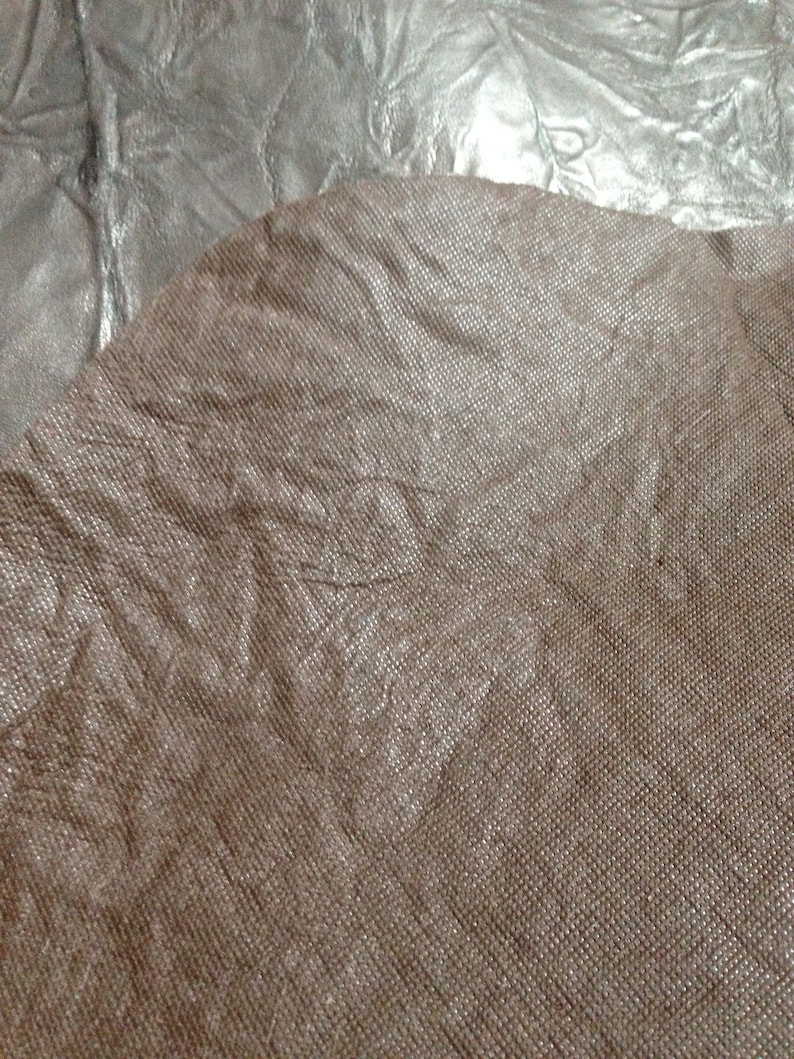 FREE SHIPPING ! Italian leather,Brown leather genuine sheep leather hide Real animal skin hide Brown Leather material for sewing 1.8 mm