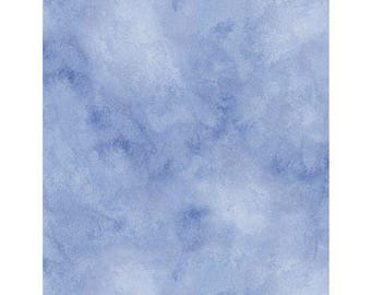 Morning Blooms - 89280 404 - "Watercolor Texture Blue" - by Danhui Nai for Wilmington Prints