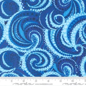 Enchanted Dreamscapes - &quot;Swirl River&quot; - 51263 14 - by Ira Kennedy for Moda