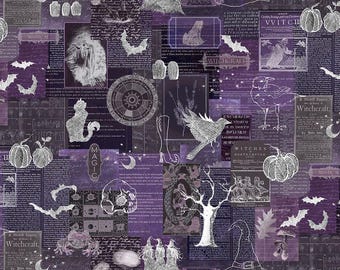 Witch's Tale - Y4788 145 - "Dark Lilac"-  Clothworks