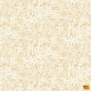 May include: A seamless pattern featuring a white, intricate, web-like design on a beige background.