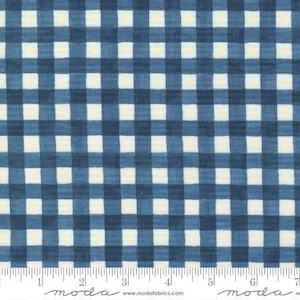 Harvest Wishes - &quot;Fall Gingham Night Sky &quot; - 56065 12 - by Deb Strain for Moda