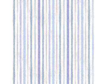 Morning Blooms - 89278 146 - "Stripes Cream" - by Danhui Nai for Wilmington Prints
