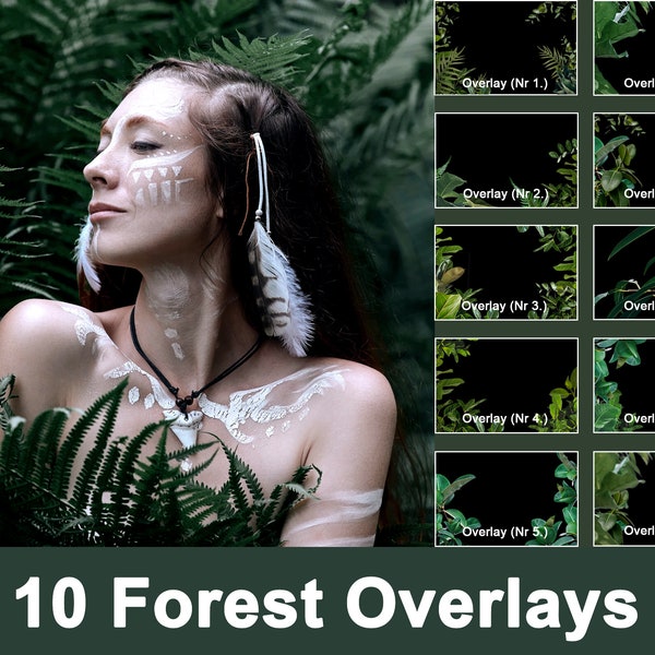 10 Branch Overlays, Leave Overlay, Tree Overlay, Forest Overlay, Flower Overlay, Grass Overlays, Fern Overlay, Vine overlay, Plant overlay