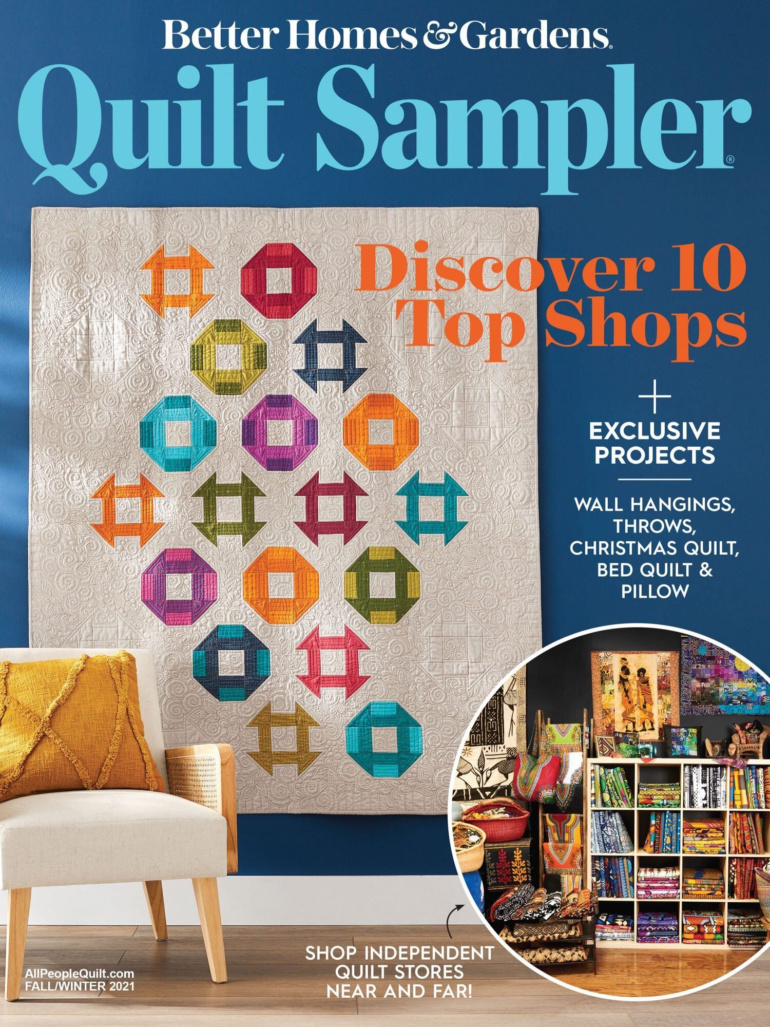 Quilt Sampler Magazine Fall/Winter 2021
