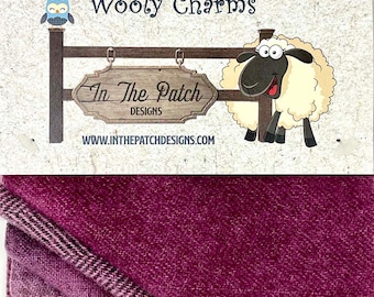 Wooly Charms 5in x 5in Sugar Plum 5ct by In the Patch Designs (see our unique collection of Wools)