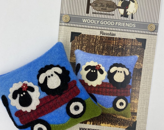 Smell the Flowers Kit Only Wool Applique Kit and Full Color Etsy