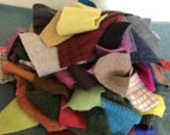 Wool Scrap Bags 6"x10" bag from In The Patch Designs