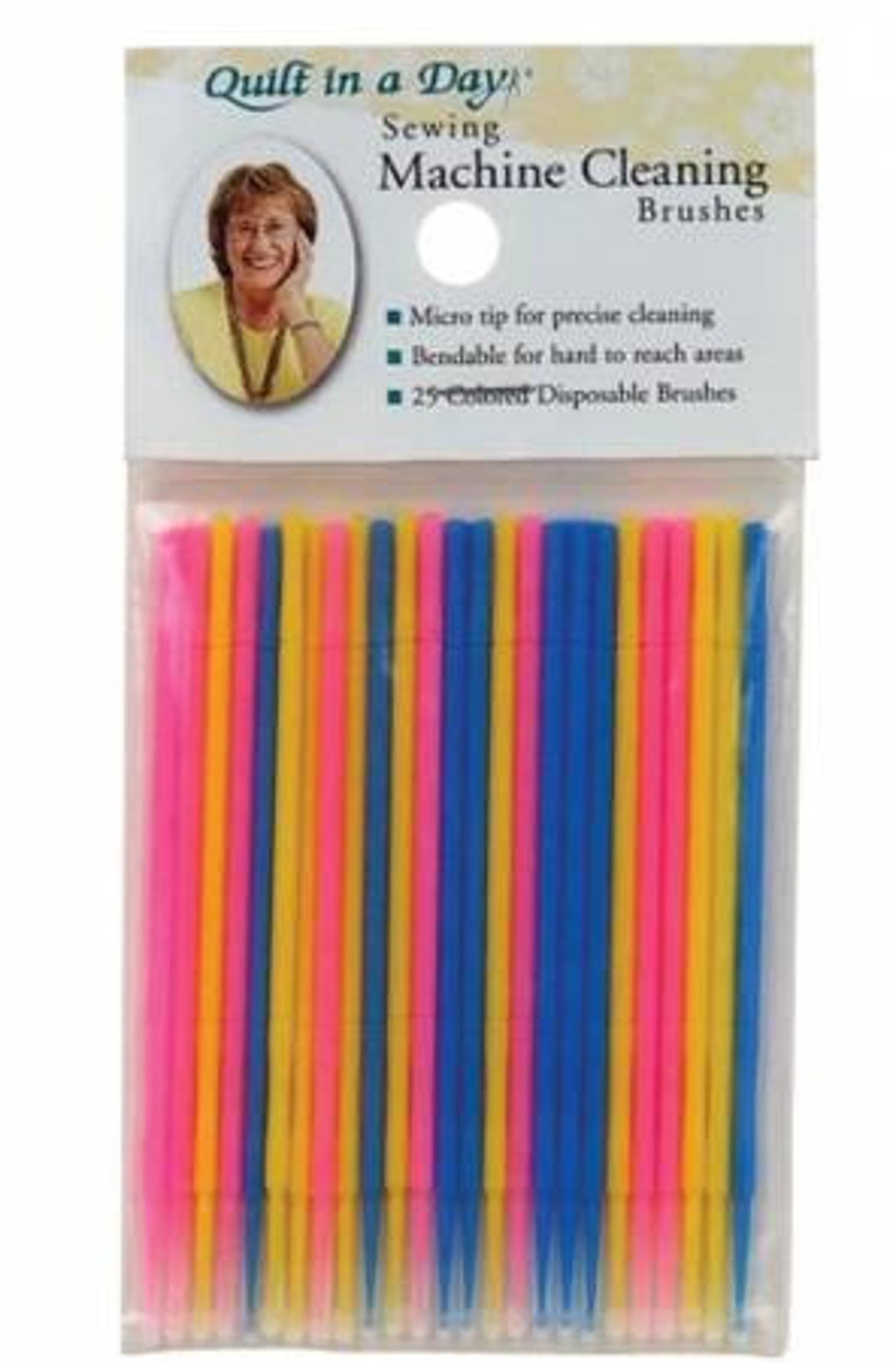 Sewing Machine Cleaning Brushes - 25 qty - 735272049654 Quilt in a Day /  Quilting Notions