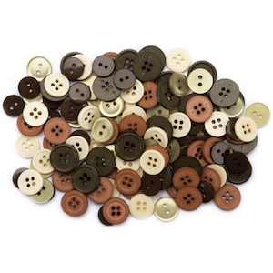 Assorted Button Collection 3.5 ozs.