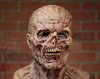 Zombie silicone mask