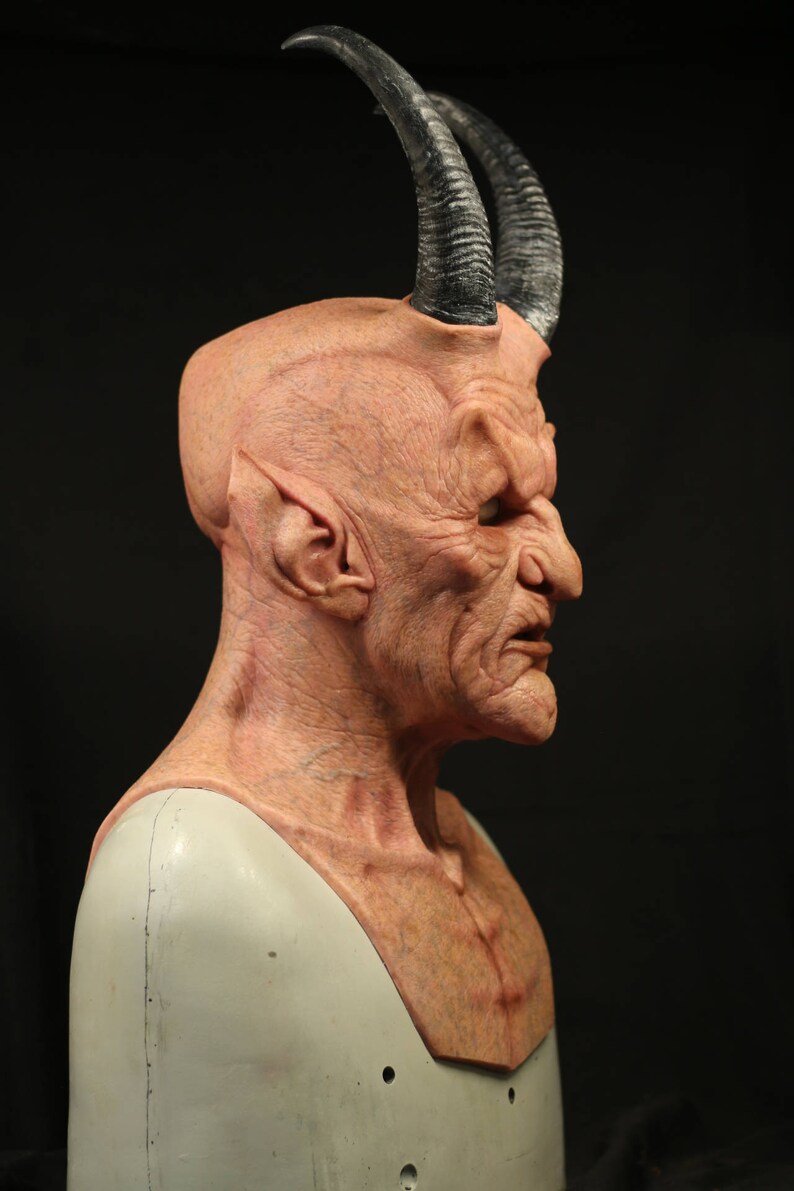 Demon/Devil Silicone Mask Etsy