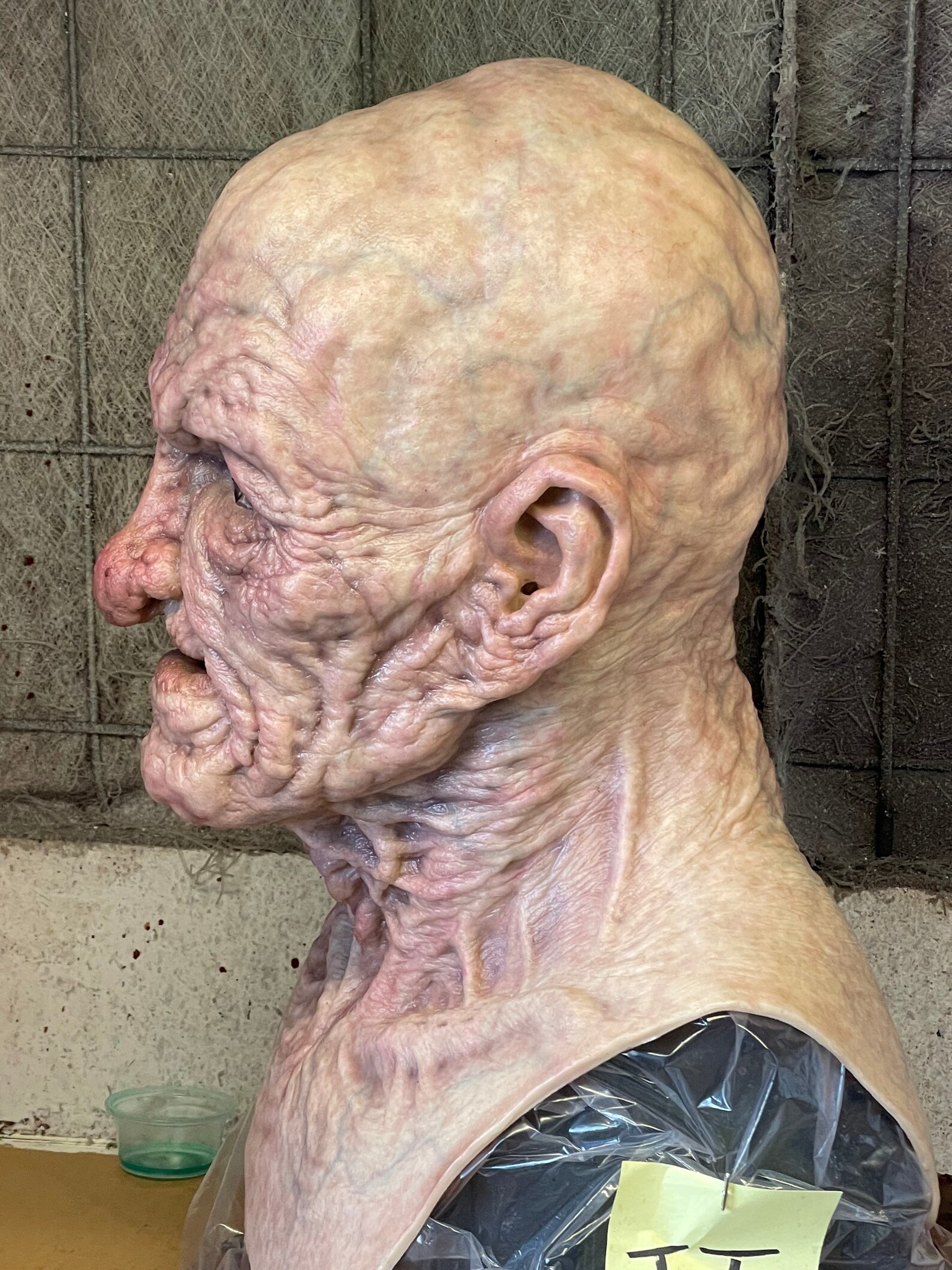 La máscara de hombre viejo de silicona Groundskeeper | Etsy