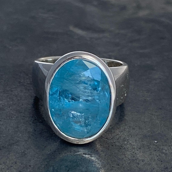週末1万OFF定価11万Bororo Aquamarine Gem Ring 週末1万OFF定価11万Bororo Aquamarine Gem Ring - メルカリ
