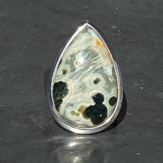 Ocean on sale jasper ring