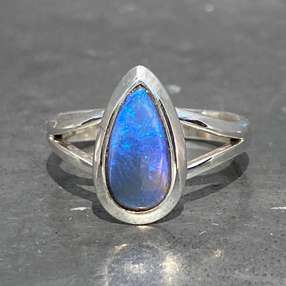 Buy Opal Engagement Ring, Opal Jewelry, Australian Opal, Engagement Ring, Opal  Ring, Opal Promise Ring Online in India - Etsy