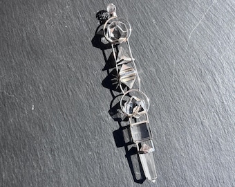 Healing wand - Quartz crystal healing stick -  plutonic solid healing wand