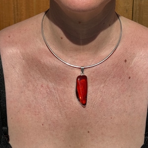 Amber Pendant - Baltic amber pendant - natural amber pendant