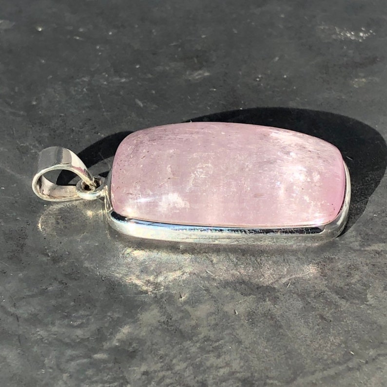 Rectangle Kunzite Pendant