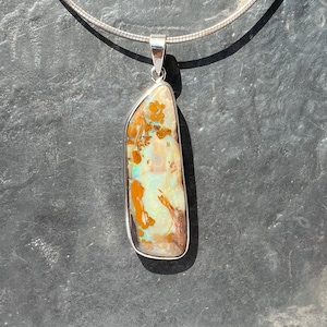 Colgante de ópalo - colgante de ópalo australiano - colgante de ópalo de roca