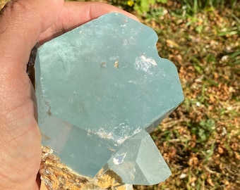 原石アクアマリン結晶標本 - パキスタン産天然石 - Etsy 日本
