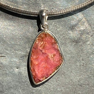 Cobalt Calcite Pendant