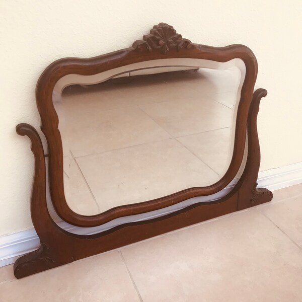 Antique Dresser With Mirror - Etsy