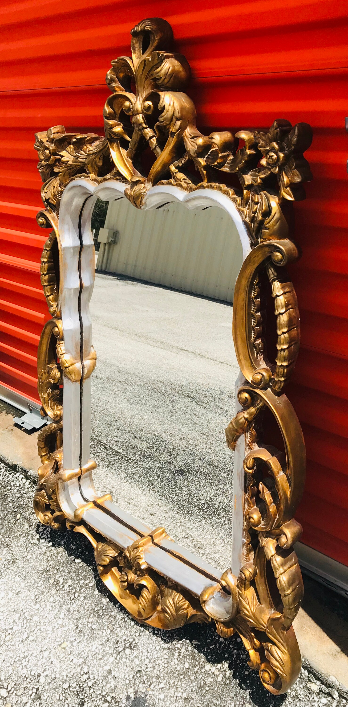 Hollywood Regency Style Mirror Etsy