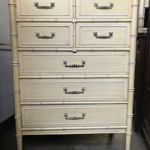 Henry Link Dresser Chest of Drawers Coastal Cottage  Hollywood Regency