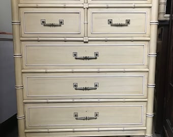 Henry Link Dresser Chest of Drawers Coastal Cottage  Hollywood Regency